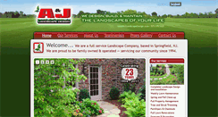 Desktop Screenshot of ajlandscapedesign.com
